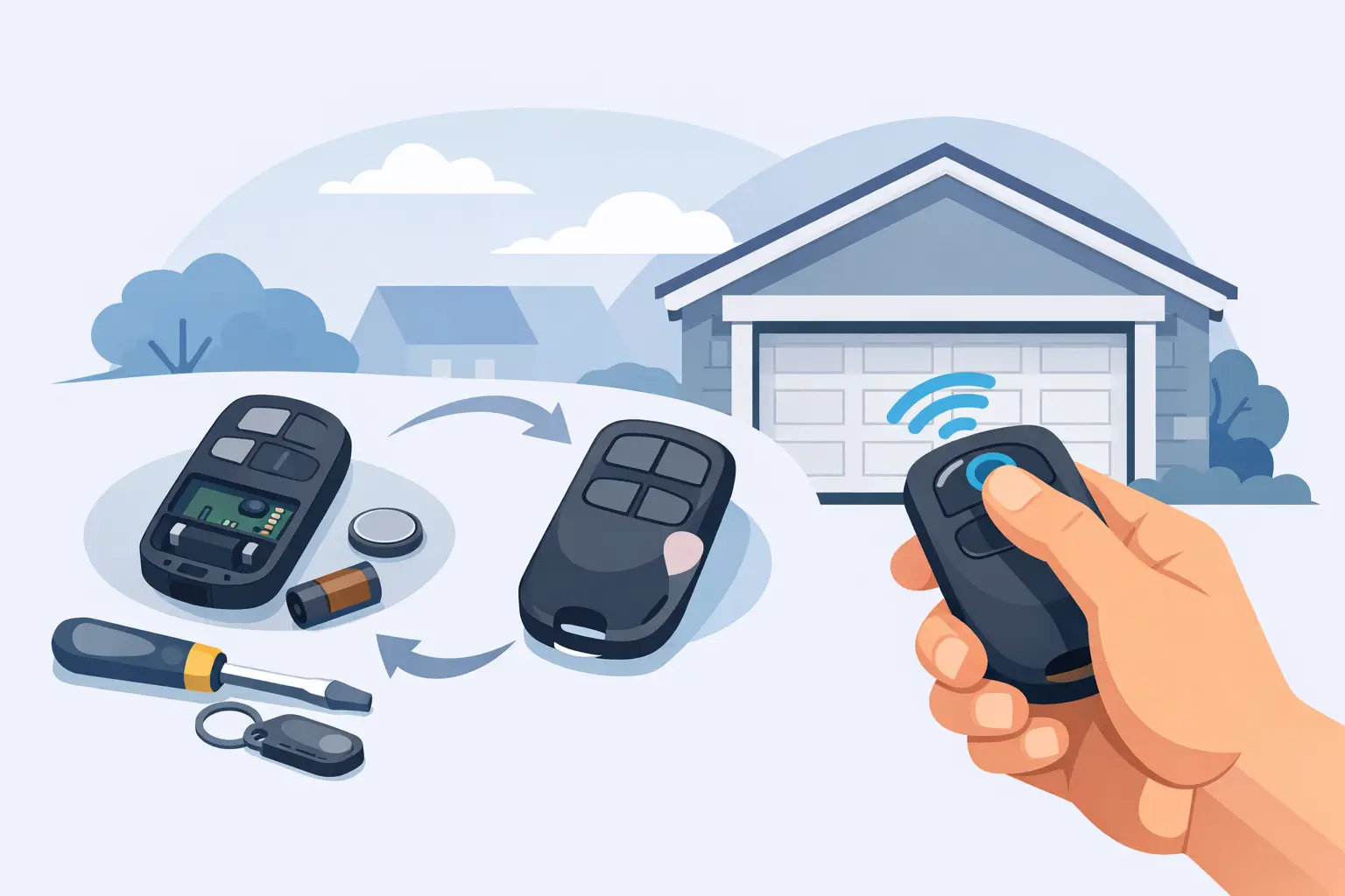 Garage Door Remote Replacement Guide