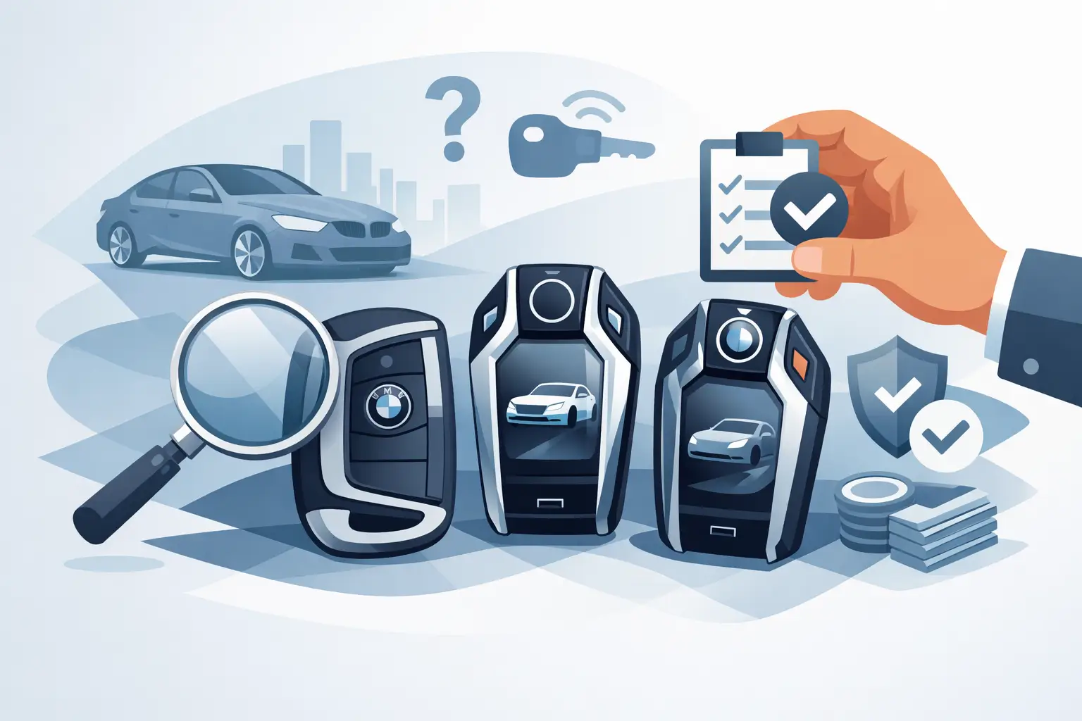 BMW key shells: what to check before buying