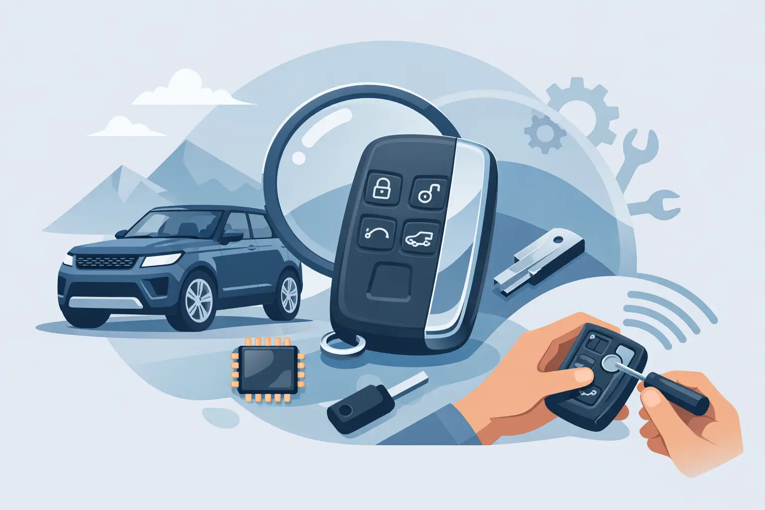 Land Rover Smart Key Replacement Guide