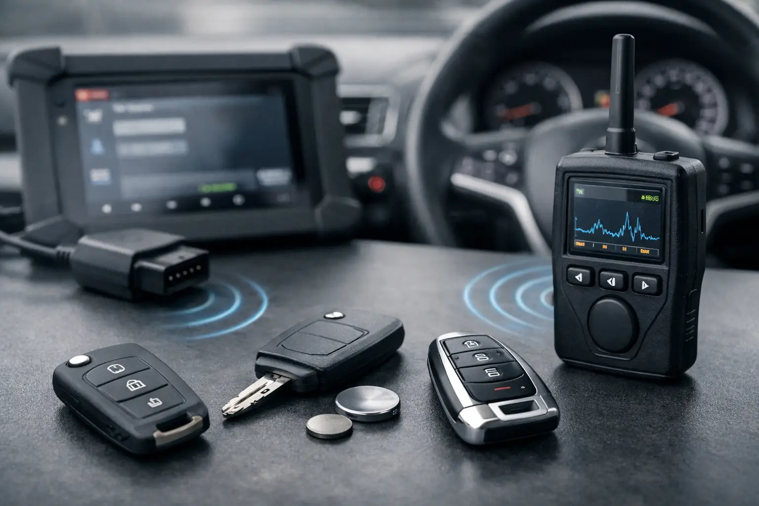 How to Identify Car Key Frequency Correctly