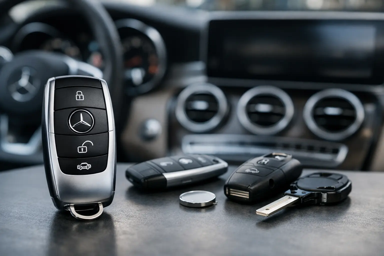 Mercedes Remote Fob Buttons and What They Do