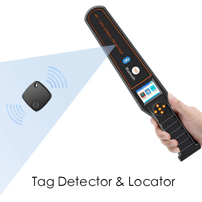 RF / TAG Signal Detector – 20M TAG Detection Range, Anti-Tracking Hidden Camera GPS Tracker Bluetooth TAG Locator Finder