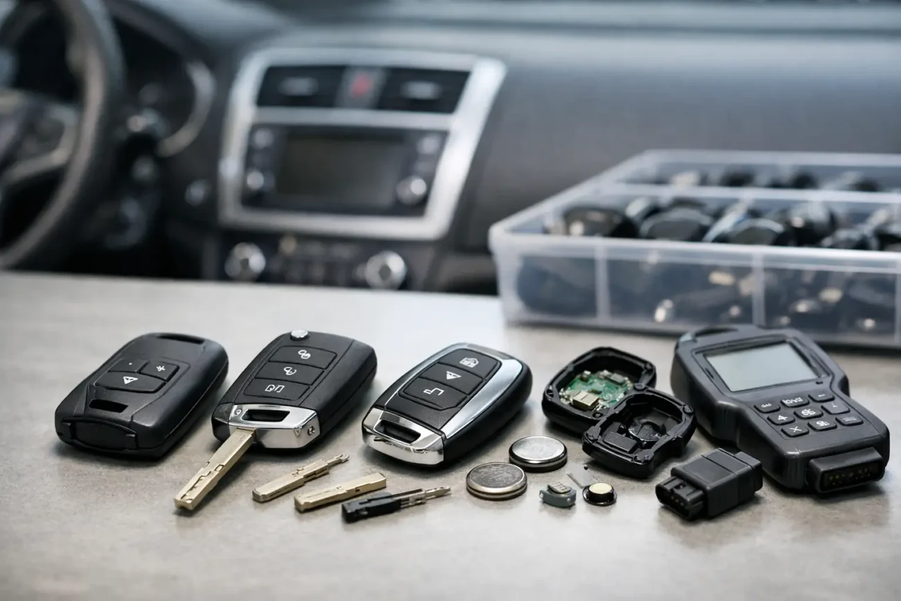 How to Order Car Key Parts Without Costly Errors