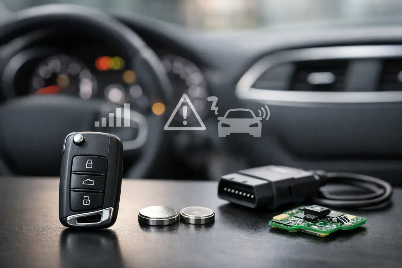 What Causes Car Key Signal Loss? Common Faults