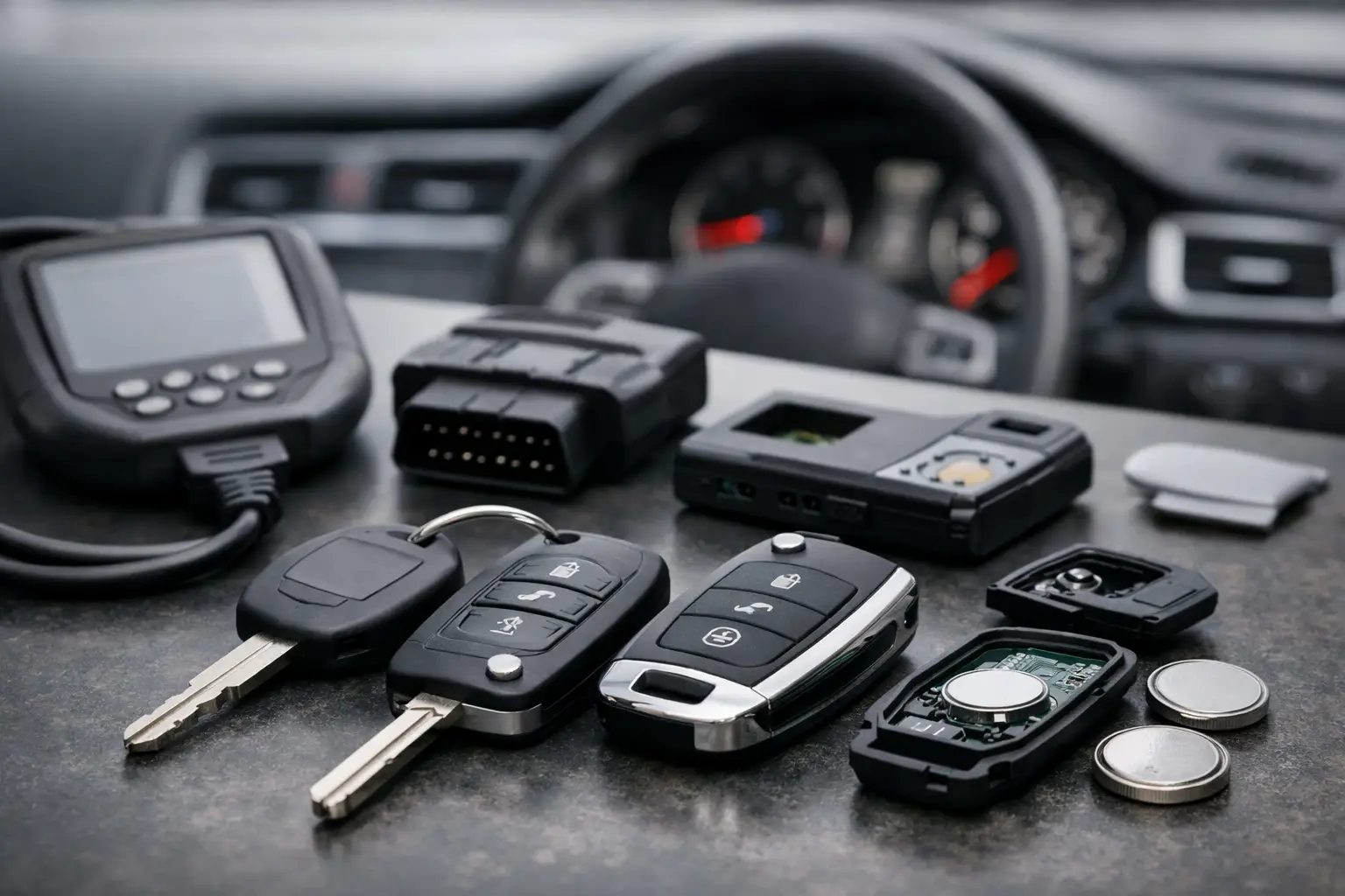 Vehicle Key Diagnostics for Common Key Faults