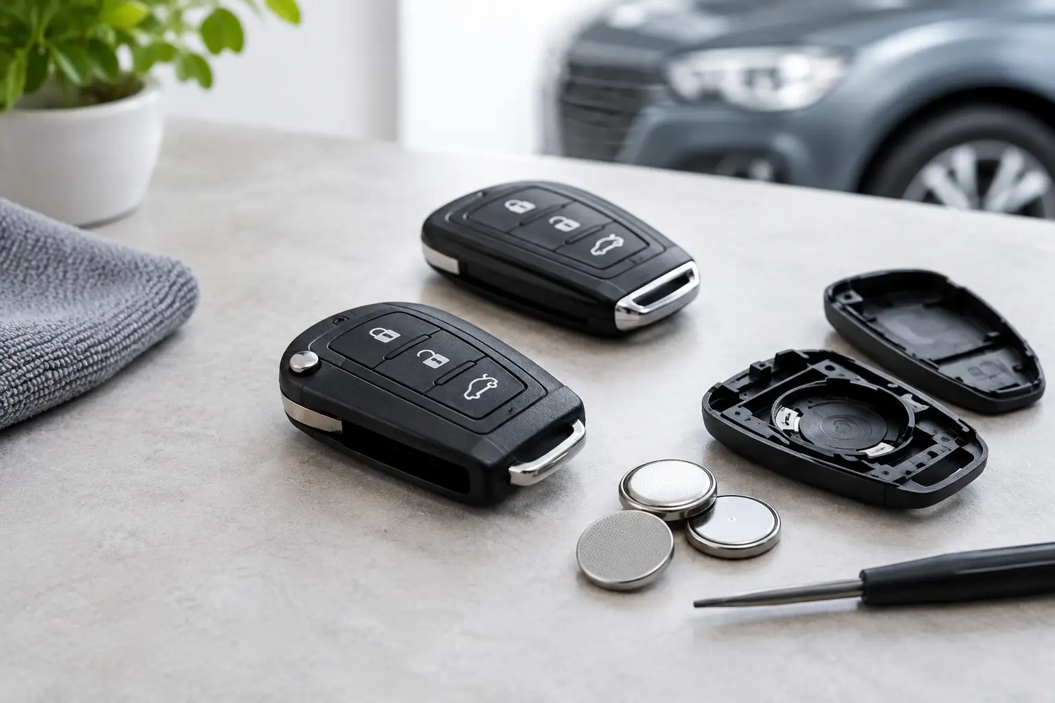 Car Key Batteries: Signs, Types and Replacement